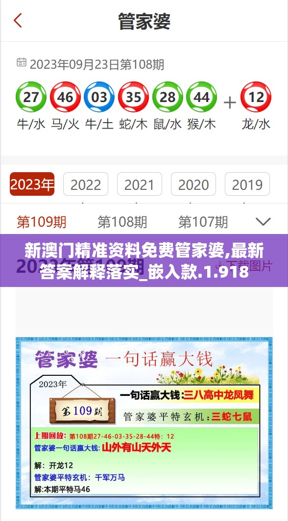 新澳门精准资料免费管家婆,最新答案解释落实_嵌入款.1.918