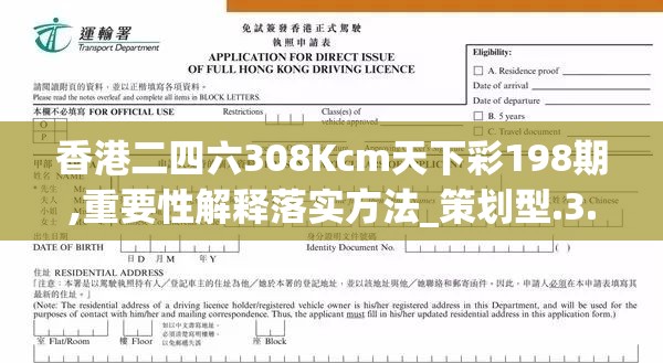 香港二四六308Kcm天下彩198期,重要性解释落实方法_策划型.3.585