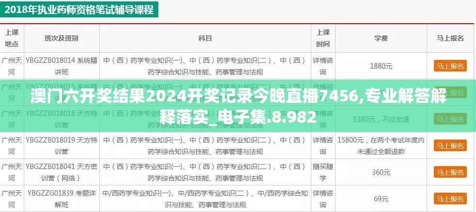 澳门六开奖结果2024开奖记录今晚直播7456,专业解答解释落实_电子集.8.982