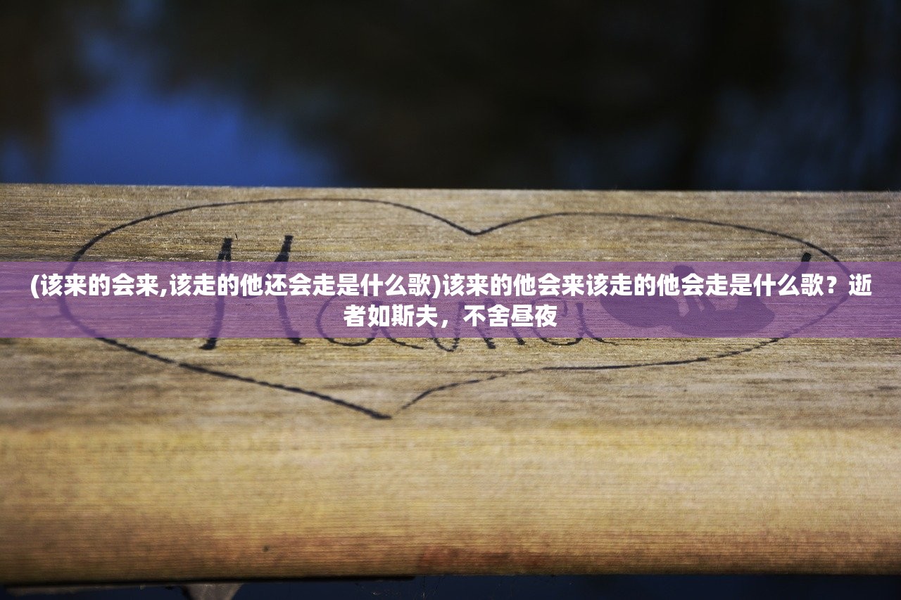 (该来的会来,该走的他还会走是什么歌)该来的他会来该走的他会走是什么歌？逝者如斯夫，不舍昼夜