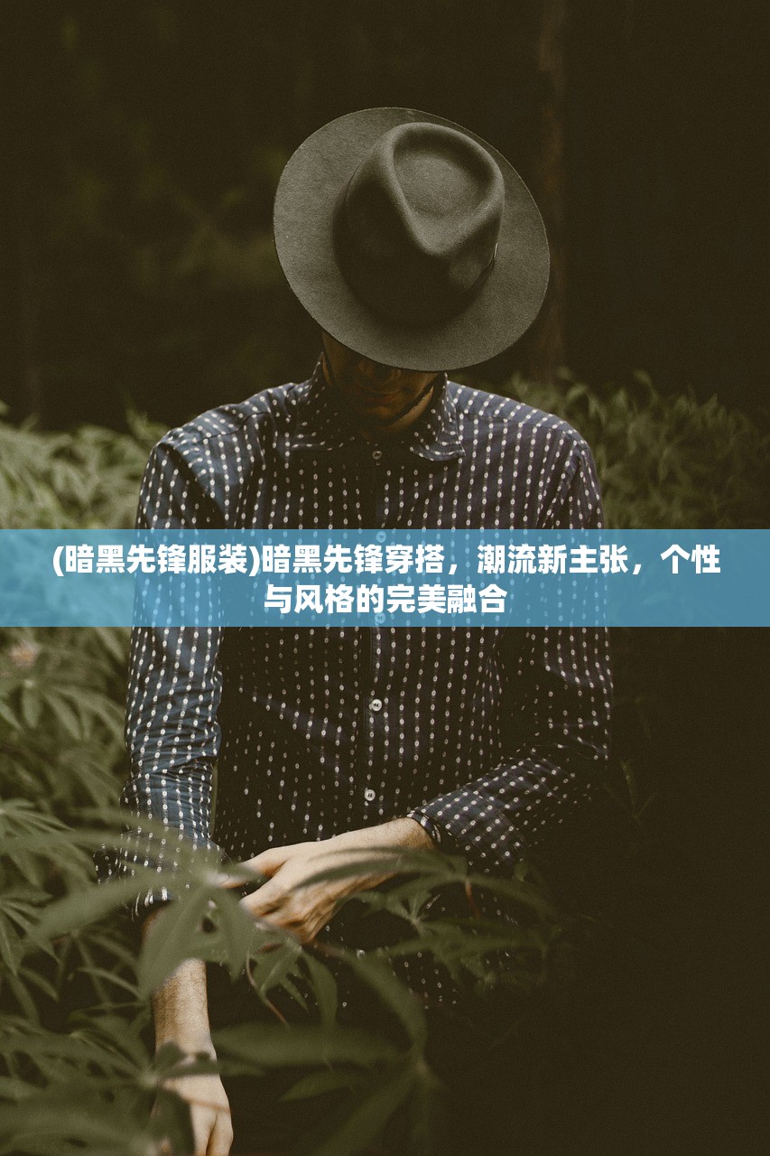 (暗黑先锋服装)暗黑先锋穿搭，潮流新主张，个性与风格的完美融合