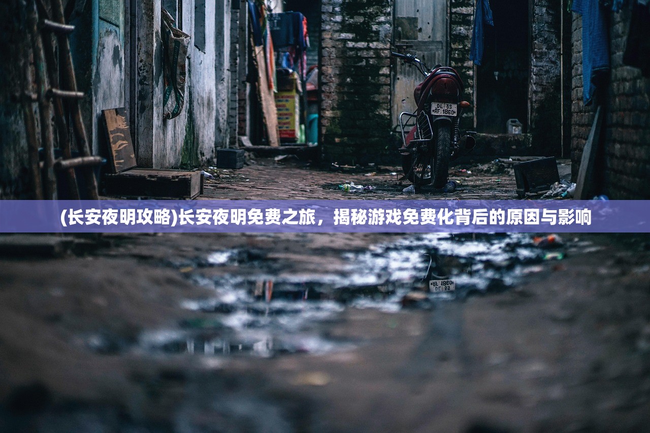 (长安夜明攻略)长安夜明免费之旅，揭秘游戏免费化背后的原因与影响